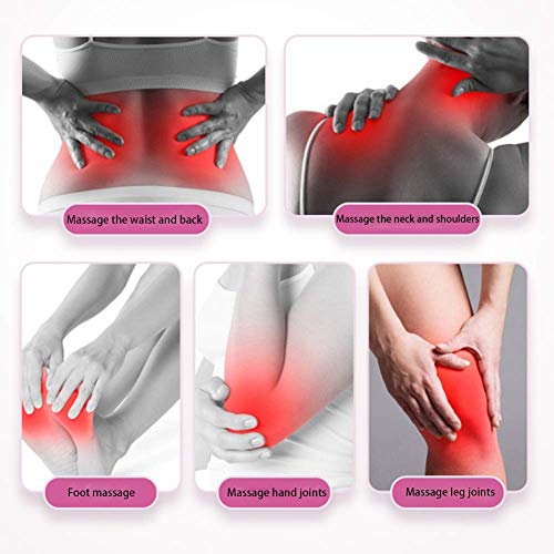 YANQIN 2Pcs Bola de masaje, masaje de puntos gatillo, bola miofascial, bola de ejercicio, reflexología del estrés, para aliviar el estrés y relajar los músculos tensos-Orange YANQIN 2Pcs Bola de masaje, masaje de puntos gatillo, bola miofascial, bola de ejercicio, reflexología del estrés, para aliviar el estrés y relajar los músculos tensos-Orange