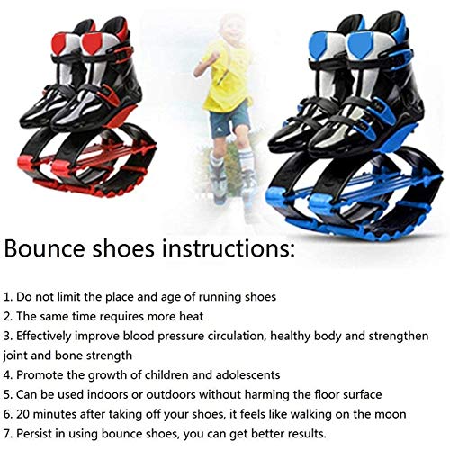 YAOBAO Botas De Correr Antigravedad, Zapatos De Salto, Zapatos De Rebote para Niños Adultos, Zapatos para Adelgazar Que Dan Forma Al Cuerpo, Accesorios para Calzado Deportivo Al Aire Libre,L