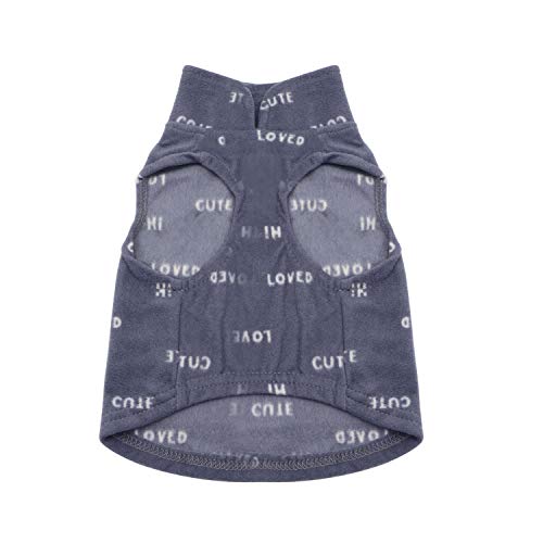 YAODHAOD - Chaleco de forro polar para perros pequeños y niñas con anillo de correa para perro de tamaño mediano y perro chihuahua Bulldog francés Pug (XXL, azul) YAODHAOD - Chaleco de forro polar para perros pequeños y niñas con anillo de correa para perro de tamaño mediano y perro chihuahua Bulldog francés Pug (XXL, azul)