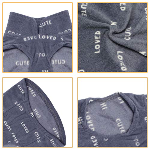 YAODHAOD - Chaleco de forro polar para perros pequeños y niñas con anillo de correa para perro de tamaño mediano y perro chihuahua Bulldog francés Pug (XXL, azul) YAODHAOD - Chaleco de forro polar para perros pequeños y niñas con anillo de correa para perro de tamaño mediano y perro chihuahua Bulldog francés Pug (XXL, azul)