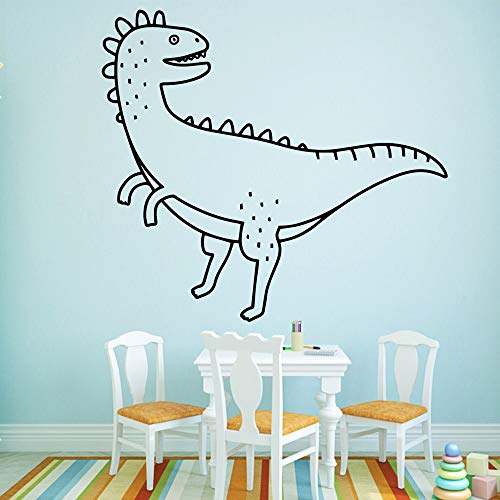 yaonuli Lindo Dinosaurio Etiqueta de la Pared Autoadhesivo Arte Sala de niños decoración de la Sala decoración del hogar 30x33 cm