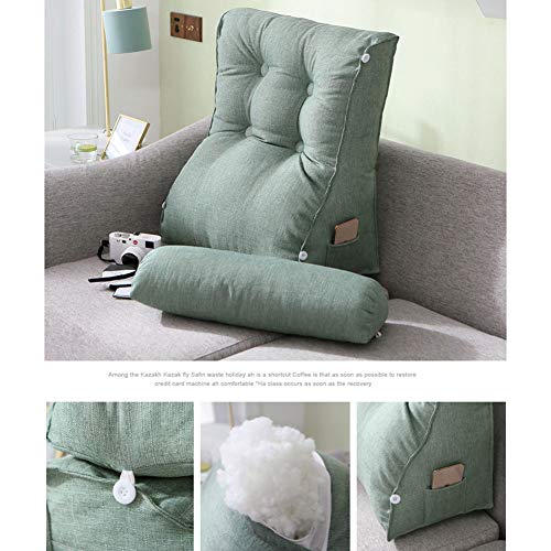 YAOTT Almohadas de Lectura Cojín de Respaldo de Sofá Simple nórdico,Cojín de cabecera Soporte de Espalda Silla de Oficina Cojín Lumbar de Viaje con Reposacabezas para Soporte de Cuello Azul 45 * 55cm YAOTT Almohadas de Lectura Cojín de Respaldo de Sofá Simple nórdico,Cojín de cabecera Soporte de Espalda Silla de Oficina Cojín Lumbar de Viaje con Reposacabezas para Soporte de Cuello Azul 45 * 55cm