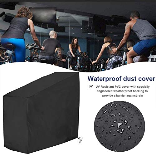 Yatter Funda para Bicicleta Estática, Funda Protectora Vertical para Montar En Interiores, Funda Impermeable, Adecuado para Uso En Interiores O Exteriores