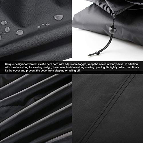 Yatter Funda para Bicicleta Estática, Funda Protectora Vertical para Montar En Interiores, Funda Impermeable, Adecuado para Uso En Interiores O Exteriores Yatter Funda para Bicicleta Estática, Funda Protectora Vertical para Montar En Interiores, Funda Impermeable, Adecuado para Uso En Interiores O Exteriores