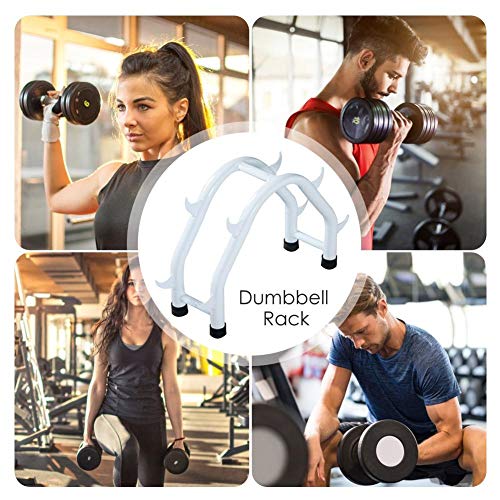 Yatter Soporte para Mancuernas, Soporte para Pesas De 2 Niveles, Organizador para Gimnasio, Soporte para Mancuernas, Soporte para Mancuernas, Soportes para Pesas para Mancuernas Yatter Soporte para Mancuernas, Soporte para Pesas De 2 Niveles, Organizador para Gimnasio, Soporte para Mancuernas, Soporte para Mancuernas, Soportes para Pesas para Mancuernas