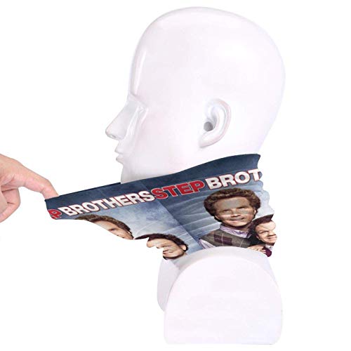 Yaxinduobao Calentador de cuello Step Brothers Multifunctional Tube Headwear Warm Neck Scarf