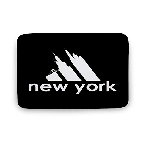 Yaxinduobao New York City Skyline Logo Personalized Entrance por Estera Bathroom Nonslip Absorbent Mat Kitchen Decoration Area Mat