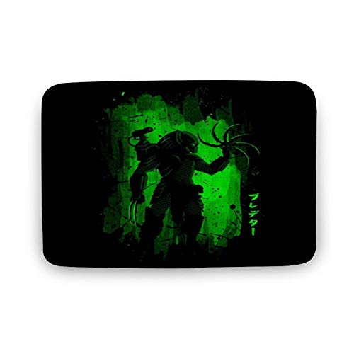 Yaxinduobao Predator Claws Silhouette Green Shadow Personalized Entrance por Estera Bathroom Nonslip Absorbent Mat Kitchen Decoration Area Mat