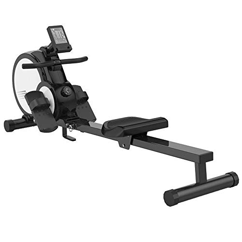 YAzNdom MáQuina De Remar Hogar Plegable Máquina de Remo Gimnasio o Equipo Profesional de Carga 150kg Adecuado para Fitness En Casa (Color : White, Size : 50x49x180cm)