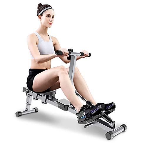YAzNdom MáQuina De Remar Hogar Remo Indoor Dispositivo Adelgazante y el Abdomen Aptitud Diseño Plegable Ahorra Espacio Adecuado para Fitness En Casa (Color : Gris, Size : 142x48x30cm) YAzNdom MáQuina De Remar Hogar Remo Indoor Dispositivo Adelgazante y el Abdomen Aptitud Diseño Plegable Ahorra Espacio Adecuado para Fitness En Casa (Color : Gris, Size : 142x48x30cm)