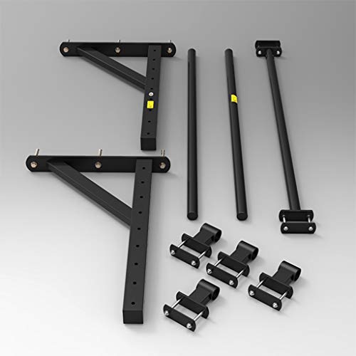 YCDJCS Barras de dominadas Barra de inmersión Pull-up Barra Horizontal Multifuncional Montado en Pared Individual Barras paralelas en casa Equipo de Aptitud (Color : Black, Size : 109 * 63 * 45 cm) YCDJCS Barras de dominadas Barra de inmersión Pull-up Barra Horizontal Multifuncional Montado en Pared Individual Barras paralelas en casa Equipo de Aptitud (Color : Black, Size : 109 * 63 * 45 cm)