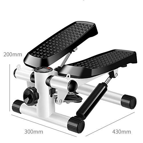 YDDHQ Swing Stepper, MáQuina de Step para Principiantes y Usuarios Avanzados, Pequeño y Compacto - 2 En 1 Stepper Up-Down