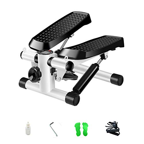 YDDHQ Swing Stepper, MáQuina de Step para Principiantes y Usuarios Avanzados, Pequeño y Compacto - 2 En 1 Stepper Up-Down