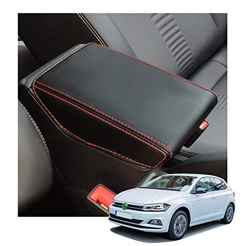 YEE PIN V W POLO MK6 / SEAT Ibiza Typ 6F Hatchback/SEAT Arona SUV Reposabrazos Caja Cuero Cubierta, Apoyabrazos de Consola Central Funda de Protección de Superficie Interior Accesorios YEE PIN V W POLO MK6 / SEAT Ibiza Typ 6F Hatchback/SEAT Arona SUV Reposabrazos Caja Cuero Cubierta, Apoyabrazos de Consola Central Funda de Protección de Superficie Interior Accesorios