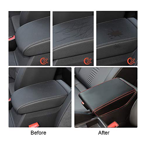 YEE PIN V W POLO MK6 / SEAT Ibiza Typ 6F Hatchback/SEAT Arona SUV Reposabrazos Caja Cuero Cubierta, Apoyabrazos de Consola Central Funda de Protección de Superficie Interior Accesorios YEE PIN V W POLO MK6 / SEAT Ibiza Typ 6F Hatchback/SEAT Arona SUV Reposabrazos Caja Cuero Cubierta, Apoyabrazos de Consola Central Funda de Protección de Superficie Interior Accesorios