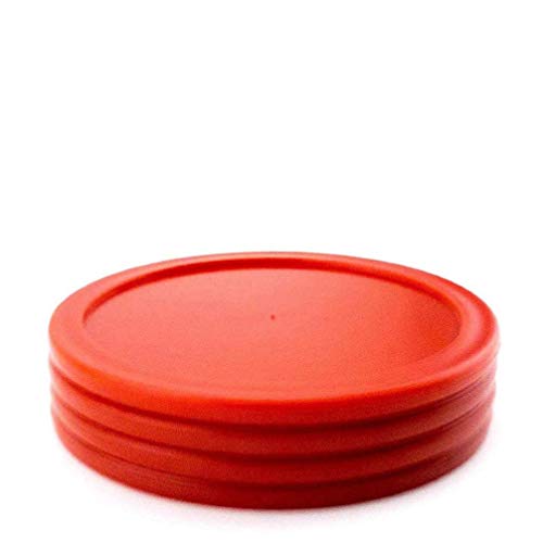 Yeelan Air Hockey Pushers & Pucks set, de gran tamaño, (2 empujadores de la Armada + 2 lints + 4 Red Pucks) Yeelan Air Hockey Pushers & Pucks set, de gran tamaño, (2 empujadores de la Armada + 2 lints + 4 Red Pucks)