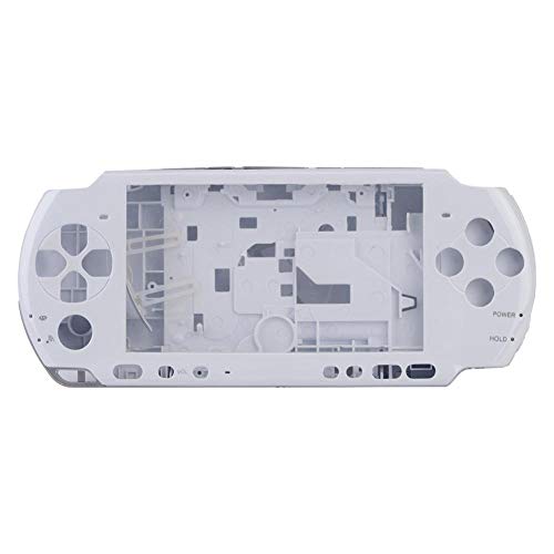 Yeepin PSP Shell Case Repuestos para PSP 3000 Reemplazo Full Console Console Game Shell Case Cover Repuestos PC Materiales(Blanco)