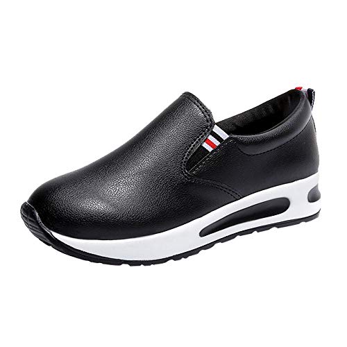 Yesmile Zapatos de mujer❤️Zapatos Botas Planas Gruesas para Mujer con Cordones Slip On Botines Zapatos Deportivos Informales de Plataforma Yesmile Zapatos de mujer❤️Zapatos Botas Planas Gruesas para Mujer con Cordones Slip On Botines Zapatos Deportivos Informales de Plataforma