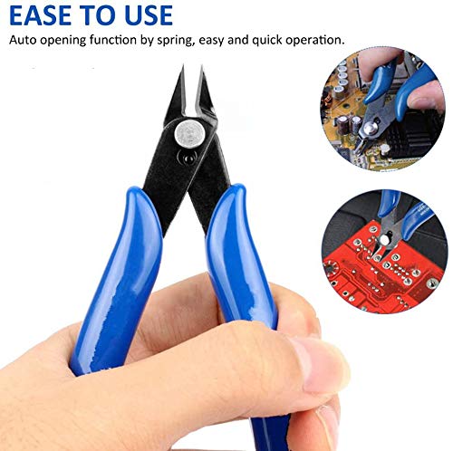 YESSICA 10PCS PLATO Alicates de corte diagonal Cortador electrónico de alambre al ras DIY Alicates (10pcs / lot) YESSICA 10PCS PLATO Alicates de corte diagonal Cortador electrónico de alambre al ras DIY Alicates (10pcs / lot)