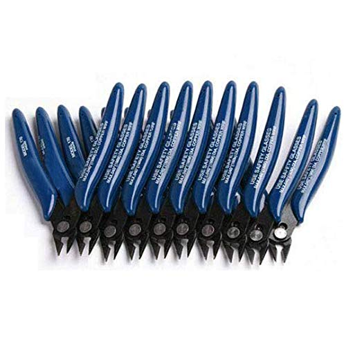 YESSICA 10PCS PLATO Alicates de corte diagonal Cortador electrónico de alambre al ras DIY Alicates (10pcs / lot)