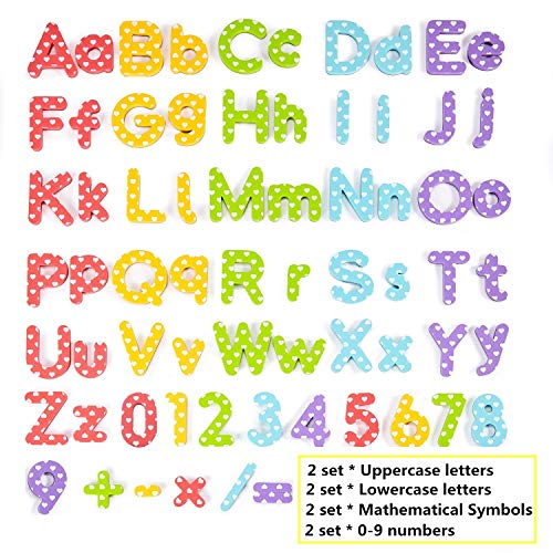 Yetech 140 Piezas Juego de Letras y números magnéticos, Bolsa de Almacenamiento, imanes de Espuma para Nevera, para el Aprendizaje de niños en Edad Preescolar Yetech 140 Piezas Juego de Letras y números magnéticos, Bolsa de Almacenamiento, imanes de Espuma para Nevera, para el Aprendizaje de niños en Edad Preescolar