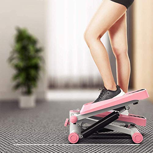 YF-SURINA Equipo de deporte para interiores Stepper, Fitness Pedal Fitness Máquina para hacer ejercicio en casa, Pequeño equipo de fitness deportivo con cuerda para hacer ejercicio en casa