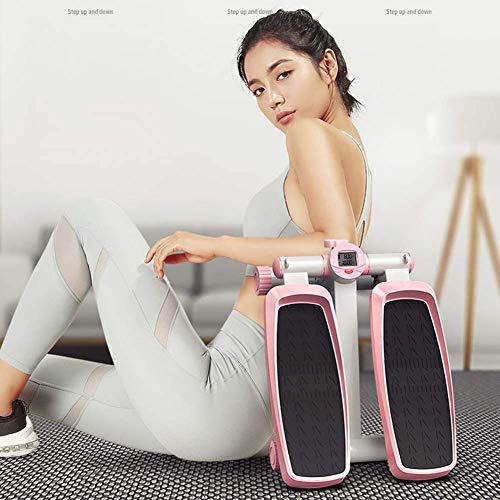 YF-SURINA Equipo de deporte para interiores Stepper, Fitness Pedal Fitness Máquina para hacer ejercicio en casa, Pequeño equipo de fitness deportivo con cuerda para hacer ejercicio en casa YF-SURINA Equipo de deporte para interiores Stepper, Fitness Pedal Fitness Máquina para hacer ejercicio en casa, Pequeño equipo de fitness deportivo con cuerda para hacer ejercicio en casa