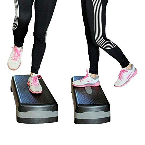 YF-SURINA Equipo de deportes de interior Stepper, Fitness Pedal Fitness Home Fitness Pedal de ejercicio, Aerobic Stepper Fitness Steps- Ejercicio aeróbico ajustable hasta 2, Steppers para entrenamien