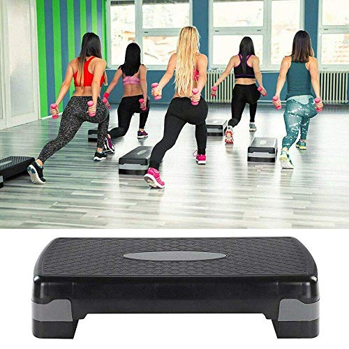 YF-SURINA Equipo de deportes de interior Stepper, Fitness Pedal Fitness Home Fitness Pedal de ejercicio, Aerobic Stepper Fitness Steps- Ejercicio aeróbico ajustable hasta 2, Steppers para entrenamien