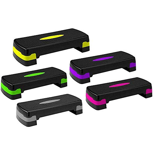 YF-SURINA Equipo de deportes de interior Stepper, Fitness Pedal Fitness Home Fitness Pedal de ejercicio, Aerobic Stepper Fitness Steps- Ejercicio aeróbico ajustable hasta 2, Steppers para entrenamien YF-SURINA Equipo de deportes de interior Stepper, Fitness Pedal Fitness Home Fitness Pedal de ejercicio, Aerobic Stepper Fitness Steps- Ejercicio aeróbico ajustable hasta 2, Steppers para entrenamien