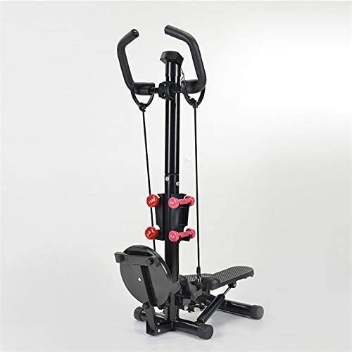 YF-SURINA Equipo de deportes de interior Stepper, Fitness Pedal Fitness Home Máquina de un solo paso de cuatro funciones Stepper con reposabrazos Twist Waist Slimming Slimming Pull Dumbbell Leg Fitne