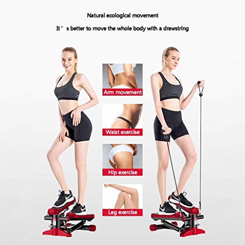 YF-SURINA Equipo de deportes de interior Stepper, Fitness Pedal Fitness Home Stepper, Cinta de correr para adelgazar Equipo de gimnasio para el hogar Máquina de pedal para adelgazar de escalada depor