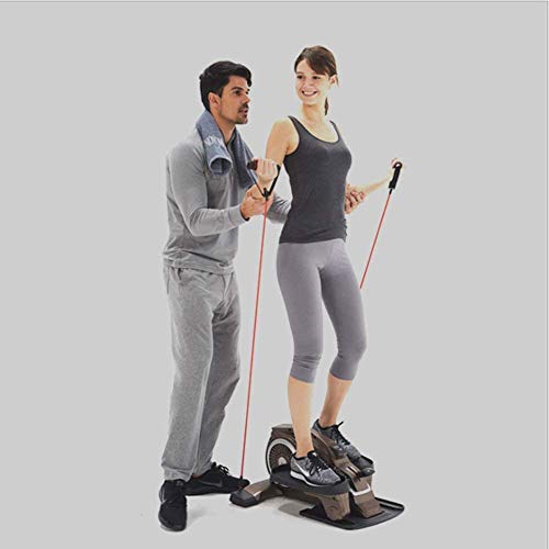 YF-SURINA Equipo de gimnasia Equipo de deportes de interior Stepper, Fitness Pedal Fitness Home Angel Ajustable Aerobic Stepper Stepper Home Máquina de adelgazamiento Mute Mini máquina elíptica Pedal