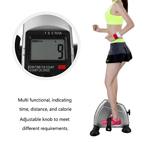 YF-SURINA Equipo de gimnasia para interiores Ejercitador para el hogar Ciclismo Fitness Mini pedal Bicicleta de ejercicio Pedal motorizado Ejercitador Pantalla LCD Bicicleta de ciclismo para interior YF-SURINA Equipo de gimnasia para interiores Ejercitador para el hogar Ciclismo Fitness Mini pedal Bicicleta de ejercicio Pedal motorizado Ejercitador Pantalla LCD Bicicleta de ciclismo para interior
