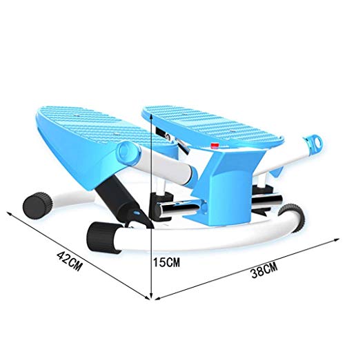 YF-SURINA Equipo de gimnasia Stepper, Fitness Pedal Fitness Home Angel Ajustable Aerobic Stepper Stepper Home Máquina de adelgazamiento Mute Pedal Machine in Situ Treadmill Mini equipo de gimnasia Sl