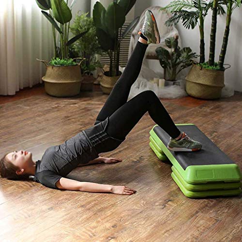 YF-SURINA Paso a paso, Pedal de fitness Fitness Home Kitchen Aerobic Stepper, Pedal de fitness ajustable, Mini portátil cuadrado ajustable Aerobic Step Fitness Instructor Yoga para equipos de pérdida