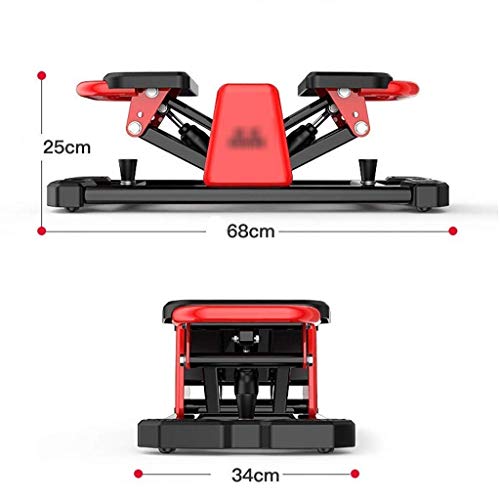 YF-SURINA Stepper, Fitness Pedal Fitness Home Stepper, Inicio Máquina de adelgazamiento de peso Máquina de adelgazamiento Escalada de montaña Máquina de pie multifuncional en el lugar Equipo de gimna