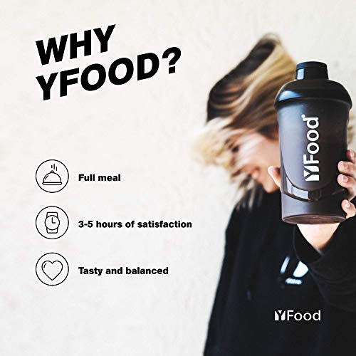 YFood Banana | Batido en Polvo | Sustituto de comida sin gluten ni lactosa | 17 comidas, 26 vitaminas y minerales | proteína en polvo | batido de proteína delicioso | pack 1,5kg YFood Banana | Batido en Polvo | Sustituto de comida sin gluten ni lactosa | 17 comidas, 26 vitaminas y minerales | proteína en polvo | batido de proteína delicioso | pack 1,5kg