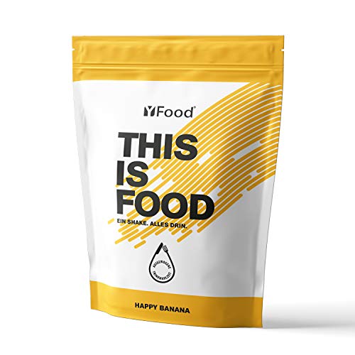 YFood Banana | Batido en Polvo | Sustituto de comida sin gluten ni lactosa | 17 comidas, 26 vitaminas y minerales | proteína en polvo | batido de proteína delicioso | pack 1,5kg YFood Banana | Batido en Polvo | Sustituto de comida sin gluten ni lactosa | 17 comidas, 26 vitaminas y minerales | proteína en polvo | batido de proteína delicioso | pack 1,5kg