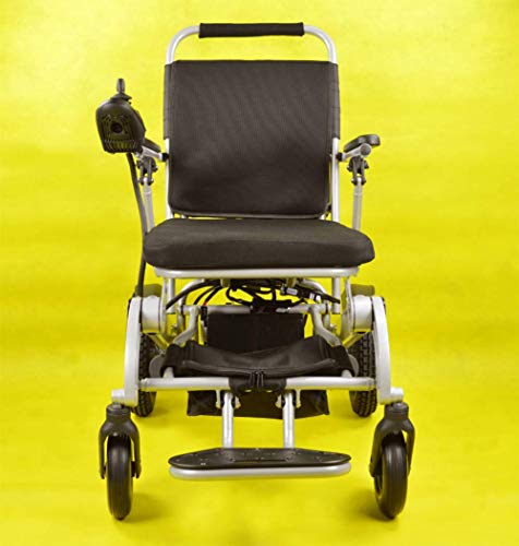 YFQH Silla De Ruedas Eléctrica para Discapacitados para Personas Mayores Discapacitado, Automático, Automático, Portátil, Scooter, Multifunción, Plegado