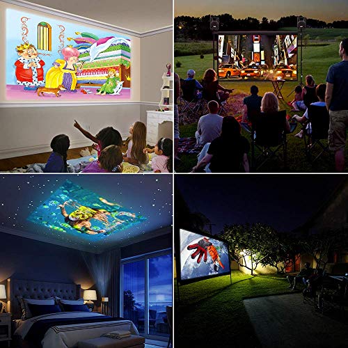 YG 300 Pro Proyector, Vamvo L2600 Mini Proyector Portátil para Movil, Soporta 1080p Full HD,Regalo Navidad Infantil, Recargable, Compatible con USB/HDMI/SD/AV YG 300 Pro Proyector, Vamvo L2600 Mini Proyector Portátil para Movil, Soporta 1080p Full HD,Regalo Navidad Infantil, Recargable, Compatible con USB/HDMI/SD/AV