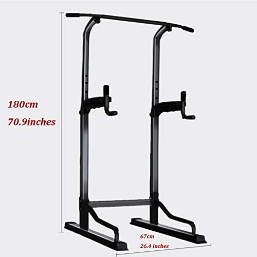 YHRJ Barras de dominadas Torre De Energía Pull-ups De Barra Horizontal Interior,Estación De Fitness Multifuncional,Equipo De Fitness para Ejercicio Abdominal,Cojinete De Carga 250 Kg