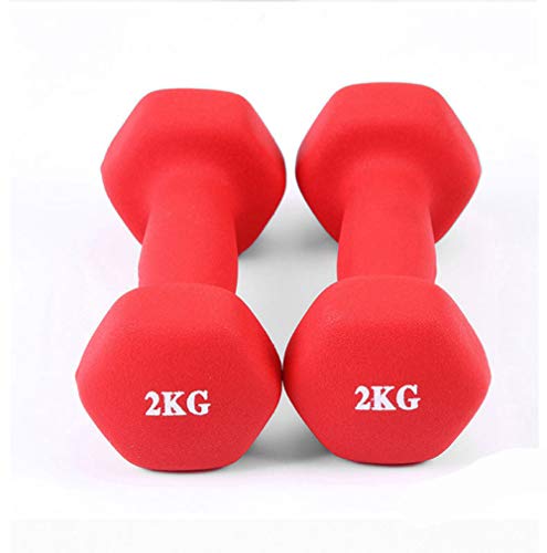 YHWW Mancuernas 1 kg x 2 Piezas para Mujer con Mancuernas, Ejercicio para Adelgazar, Yoga con Mancuernas, plástico, Mancuernas, Deportes, Salto, Danza, Ejercicio, Equipo de Ejercicios, Azul