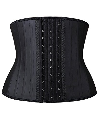 YIANNA Faja Reductora Mujer Torso Corto Waist Trainer Corset Colombianas Fajas Reductoras Adelgazantes Abdomen Postparto Negro, 110299 Size XL YIANNA Faja Reductora Mujer Torso Corto Waist Trainer Corset Colombianas Fajas Reductoras Adelgazantes Abdomen Postparto Negro, 110299 Size XL
