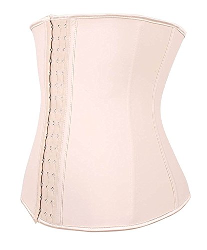 YIANNA Mujer Fajas Reductoras Adelgazantes Corsé de Cintura Cincher Corset Bustier de Cinturón Formación Body Shaper,UK-U37G-Beige-M YIANNA Mujer Fajas Reductoras Adelgazantes Corsé de Cintura Cincher Corset Bustier de Cinturón Formación Body Shaper,UK-U37G-Beige-M