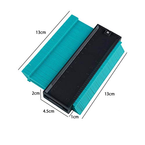 YIHAIC Perfil Gauge,ABS Perfil Gauge,Medidor de Contornos,Contour Gauge plástico Duplicator Ideal para Azulejos Edge Shaping Professional Madera Medida & Azulejos laminados Tiles General Tools YIHAIC Perfil Gauge,ABS Perfil Gauge,Medidor de Contornos,Contour Gauge plástico Duplicator Ideal para Azulejos Edge Shaping Professional Madera Medida & Azulejos laminados Tiles General Tools