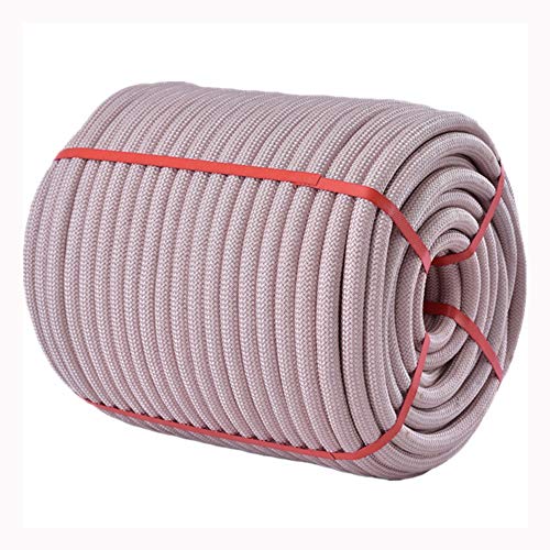 YIJIAHUI Cuerda de Escalada Escalada Cuerda for Trabajo Pesado Fuego casero de Salida de Emergencia de la Cuerda de Seguridad para Ejercicio de Crossfit al Aire Libre en Interi (Size : 20mm x 30m) YIJIAHUI Cuerda de Escalada Escalada Cuerda for Trabajo Pesado Fuego casero de Salida de Emergencia de la Cuerda de Seguridad para Ejercicio de Crossfit al Aire Libre en Interi (Size : 20mm x 30m)