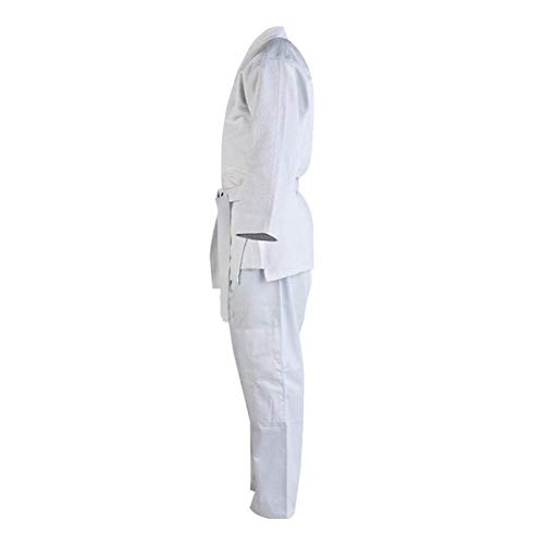 Yiliankeji Niño Adulto Karate Traje Artes Marciales Sudadera - Taekwondo Kimono Vestido Dobok Aikido Judo Conjuntos Kung Fu Trajes Cinturón Libre Entrenamiento Deportes Uniforme Ropa Blanco Yiliankeji Niño Adulto Karate Traje Artes Marciales Sudadera - Taekwondo Kimono Vestido Dobok Aikido Judo Conjuntos Kung Fu Trajes Cinturón Libre Entrenamiento Deportes Uniforme Ropa Blanco