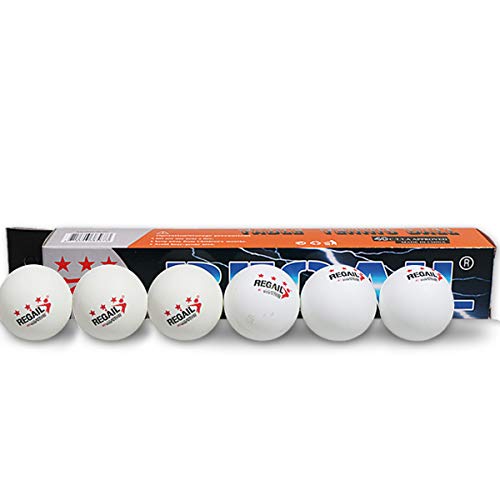 Yinuoday 6Pcs Pelota de Tenis de Mesa Pelotas de Ping Pong Pelota de Tenis de Mesa Juegos de Interior Al Aire Libre