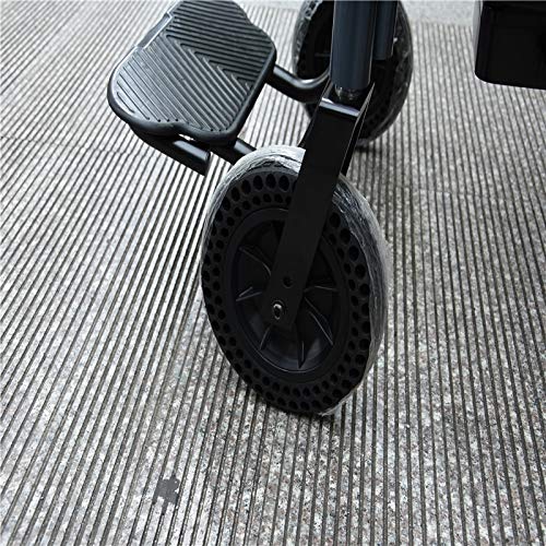 YIONGA CAIJINJIN eléctrica Silla de Ruedas Mejor Silla de Ruedas más Barata Power Active Dobling Discapacitados para Silla de Ruedas eléctrica con Motor (Color : Orange)